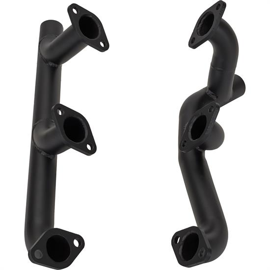 Speedway Economy Ford Flathead V8 Exhaust Headers, Raw Finish