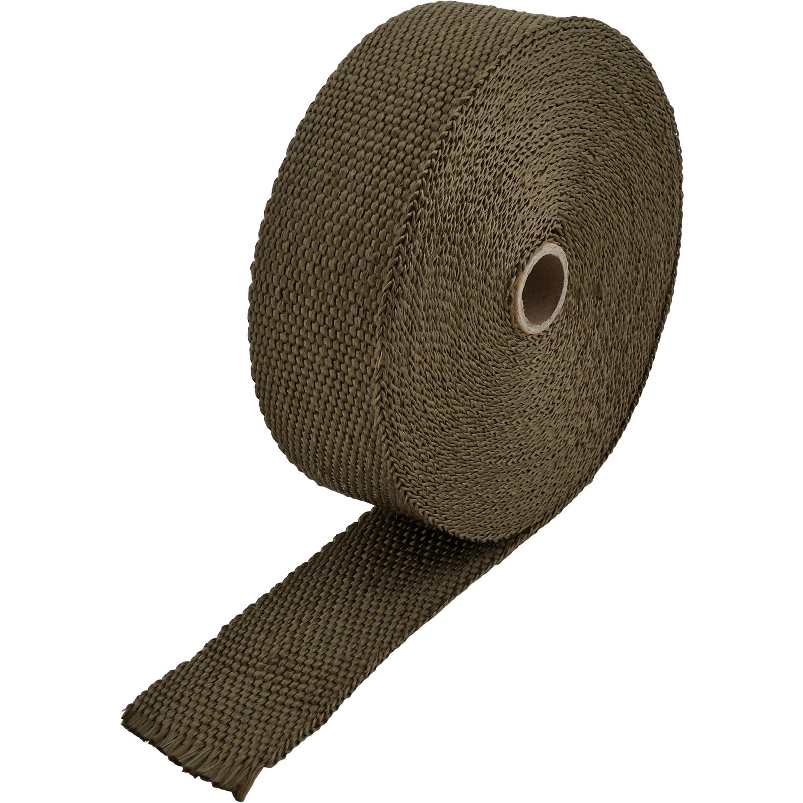 Speedway Header and Exhaust Wrap, 2 Inch x 50 Ft, Titanium Color