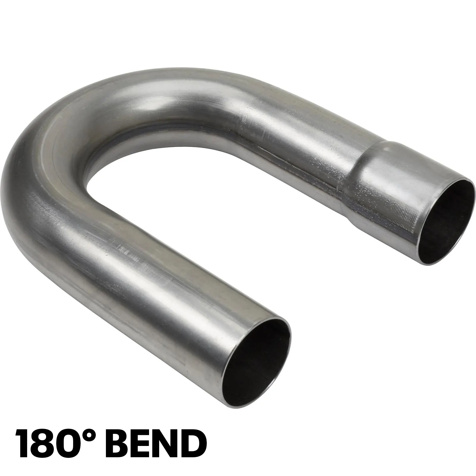 Universal Mild Steel Dual Exhaust Mandrel Bend Kit, 21/4 Inch