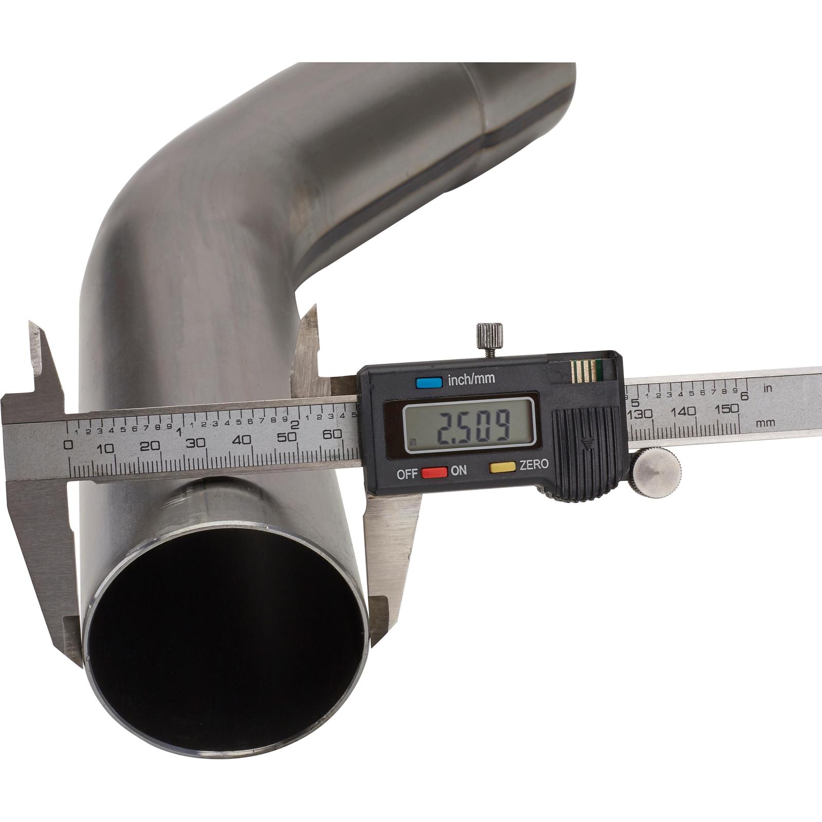 2 In Exhaust Pipe 16-Piece Stainless Steel Exhaust Pipe Kit – 2.5" OD, Mandrel Bent – Includes Straight Pipes & U-Bands For DIY Custom Exhaust Stainless Exhaust Piping Kit - Foto 11