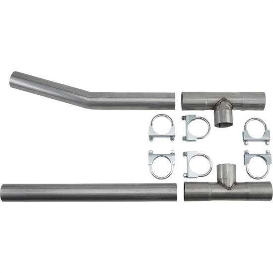Universal Dual Exhaust HPipe Balance Tube Kit, 21/2 Inch eBay