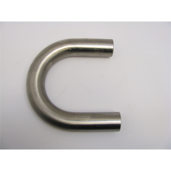 Garage Sale 13/4 Inch Raw Stainless Steel UBend, 8 Inch Radius