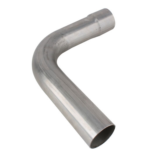 Stainless Steel Exhaust Pipe Mandrel Bend, 90 Degree, 21/2 Inch