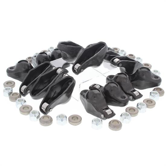 Small Block Chevy Steel Roller Tip Rocker Arms, 1.51