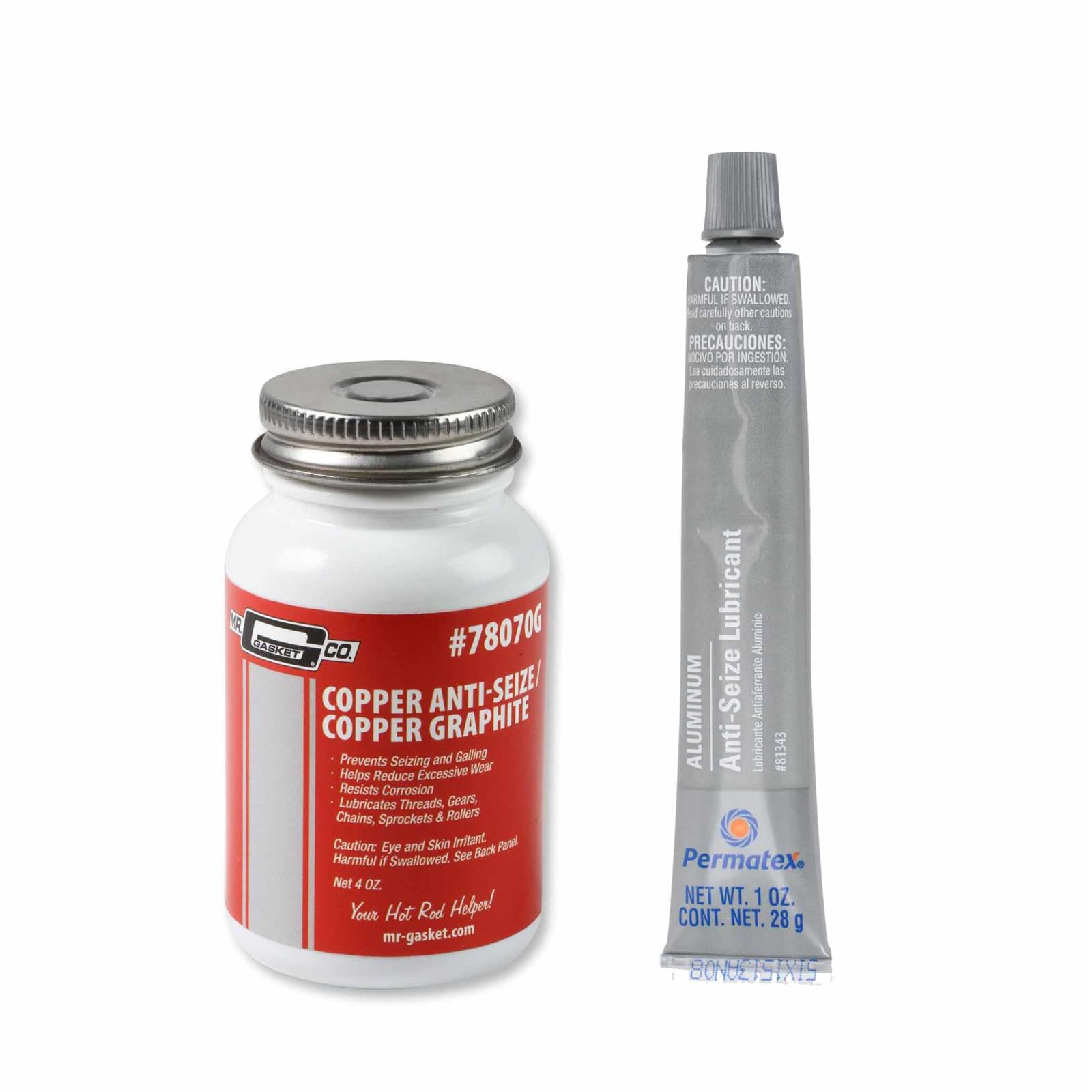 AntiSeize Lubricant, 4 Ounce Copper & 1 Ounce Aluminum