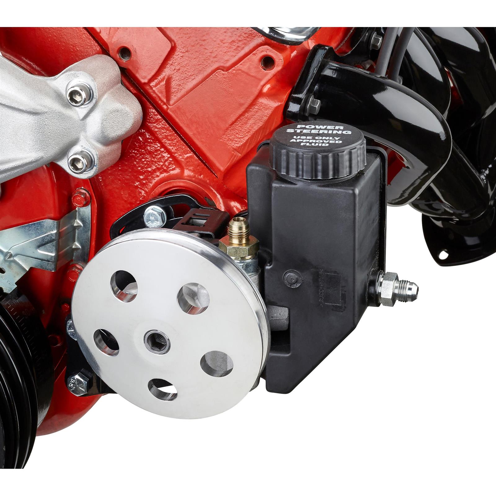 Small Block Chevy Power Steering Parts | Speedway Motors, image size:1600x1600