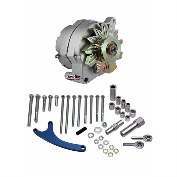 1Wire Small Block Ford Alternator, 140 Amp & Bracket
