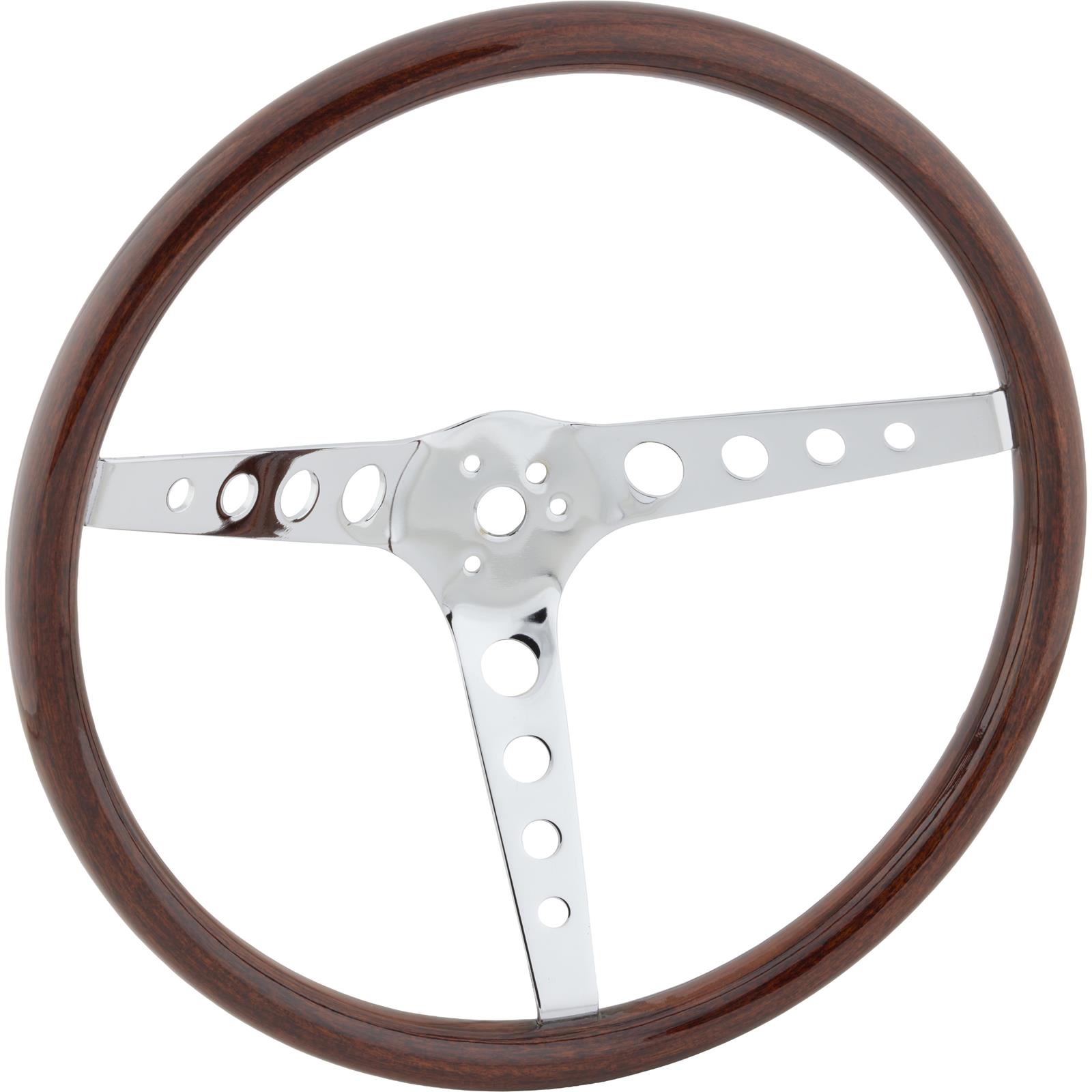 GT Performance 14-4337 GT3 Classic Wood Steering Wheel