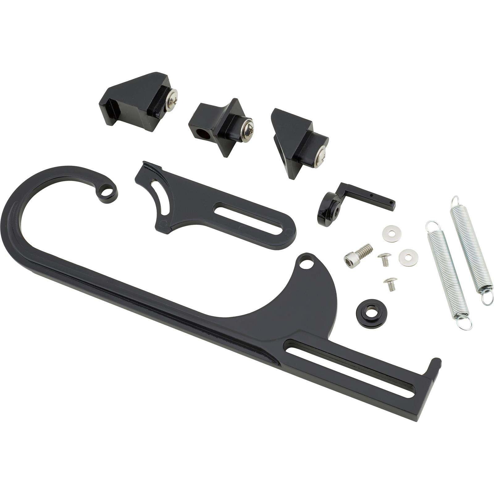 Carburetor Throttle Cable Bracket Kit W/ Return Springs And Mount
