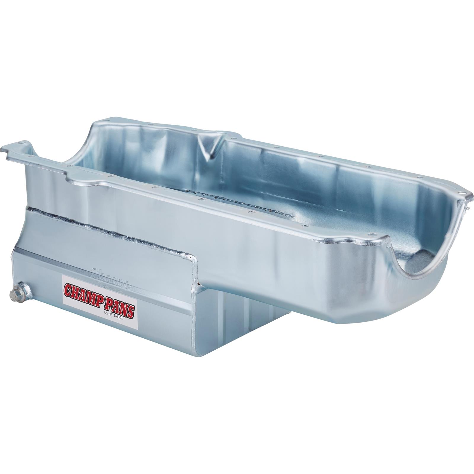 Champ Pans CP50 195779 Small Block Chevy Race Oil Pan, LH Dipstick