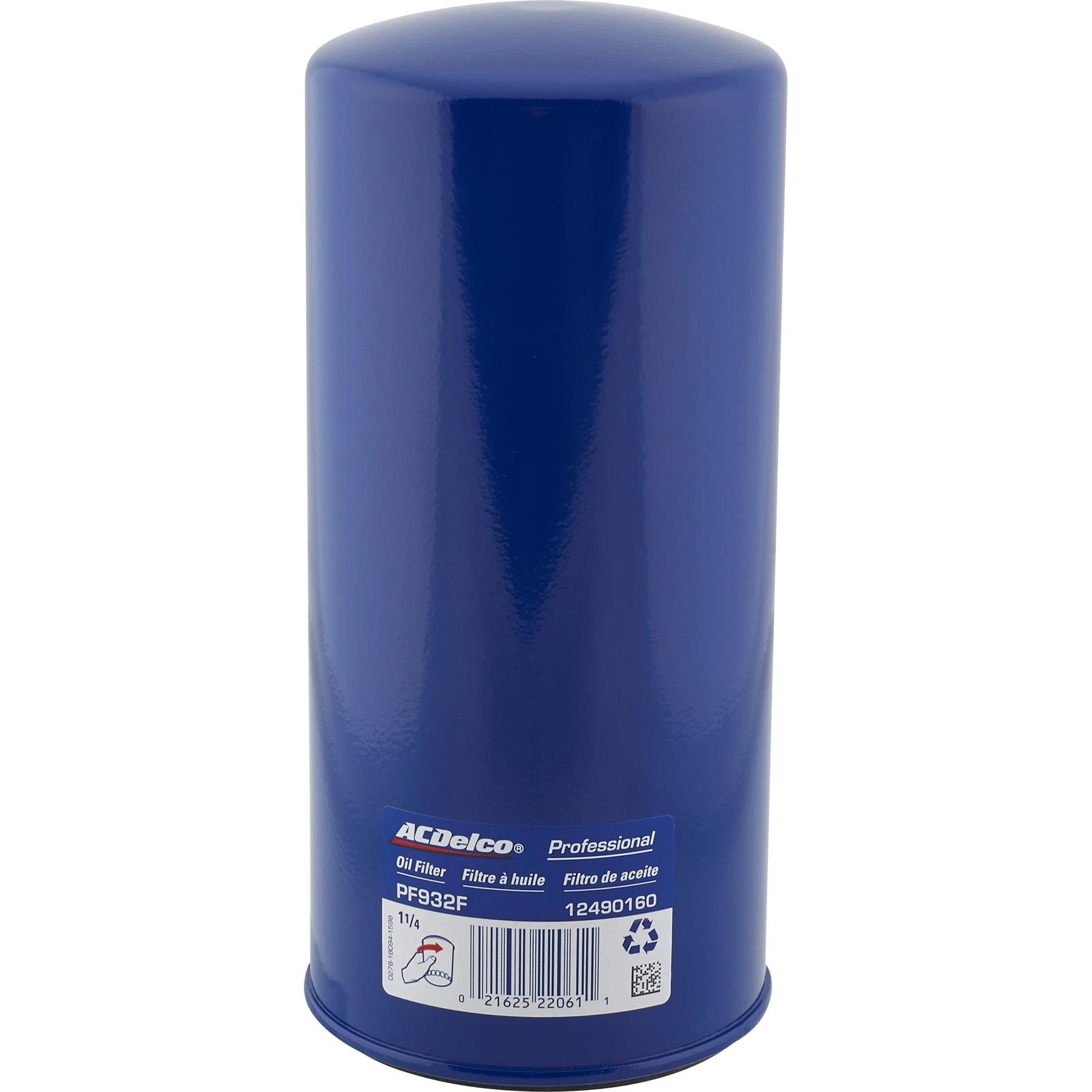 AC Delco PF932 Duraguard Engine Oil Filter, Chevy, 2 Quart