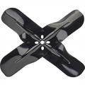 Speedway Motors Steel 4-Blade Mechanical Racing Fan, 17 Inch