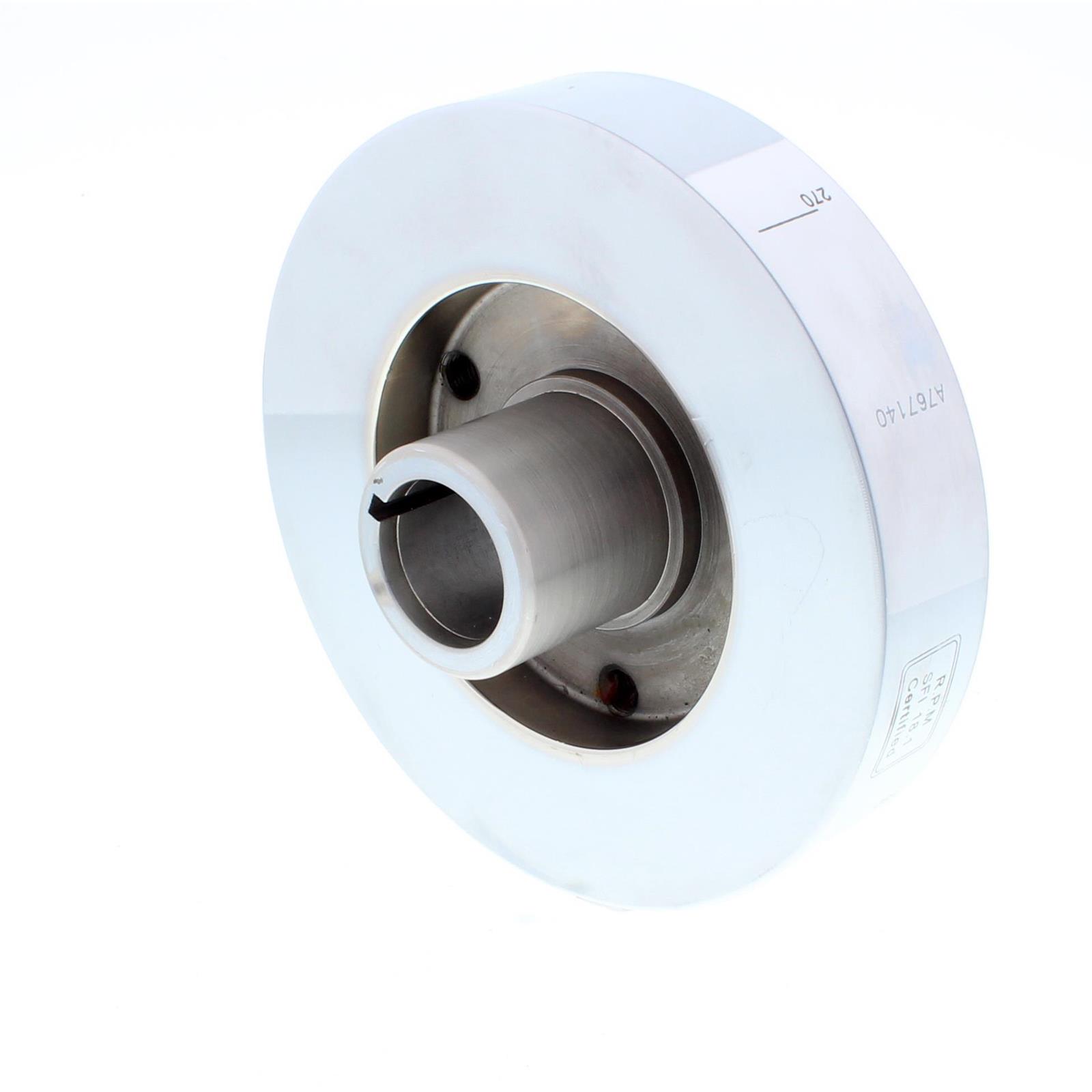 Speedway Chrome SBC 350 Fluid Harmonic Balancer, 6.25 Inch