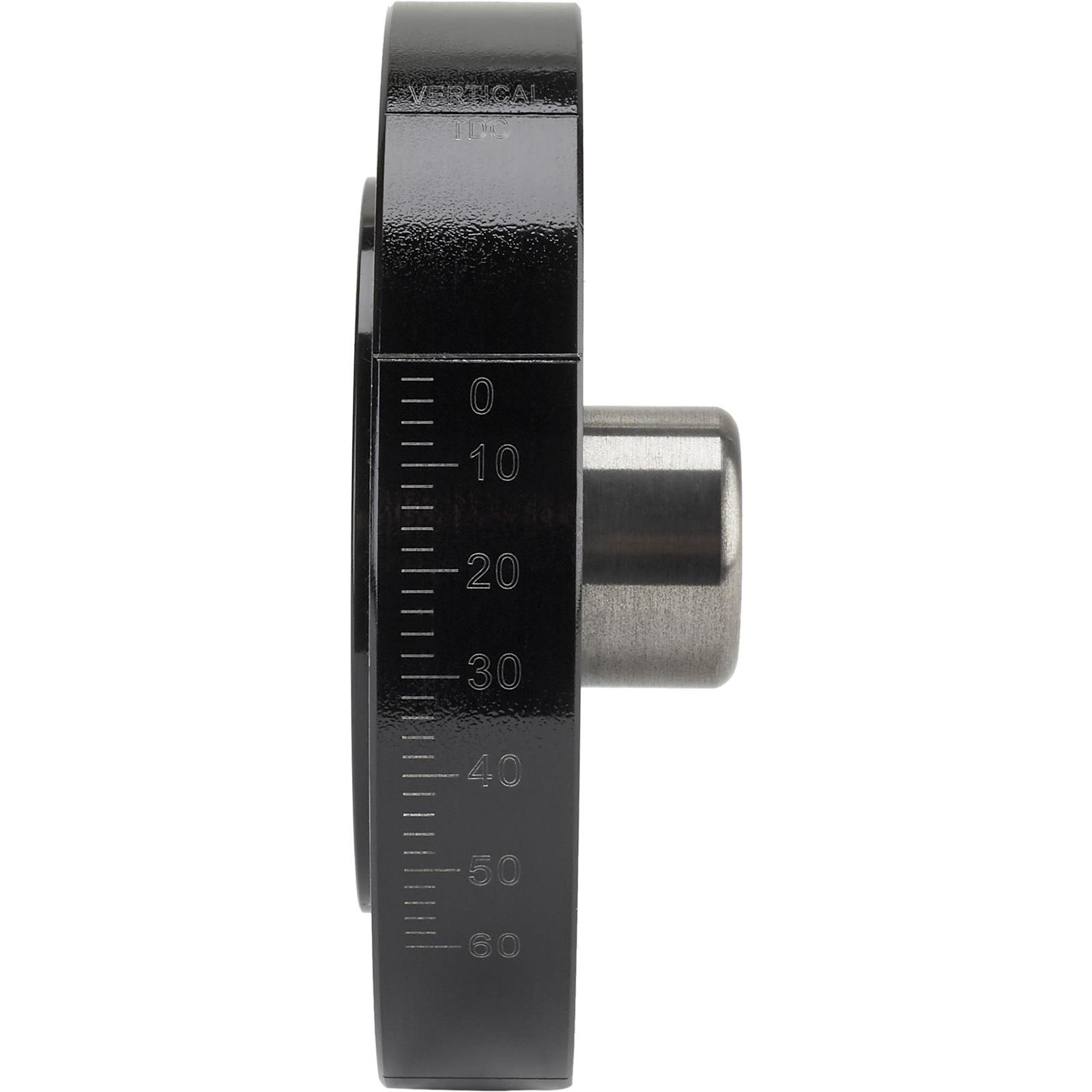 Small Block Chevy Harmonic Balancer, 63/4 Inch, Black