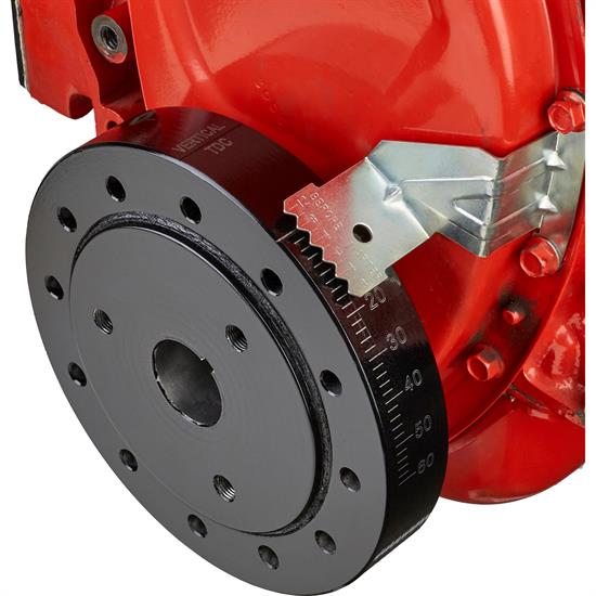 Small Block Chevy Harmonic Balancer, 63/4 Inch, Black