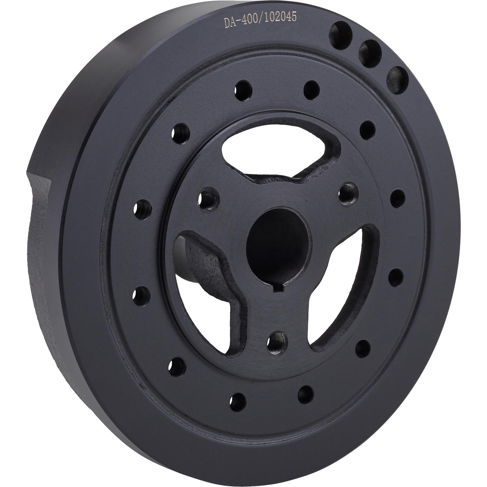 Small Block Chevy 400 Harmonic Balancer, 8 Inch, Plain Steel