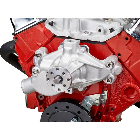 Speedway Small Block Chevy Short Aluminum Water Pump, Plain