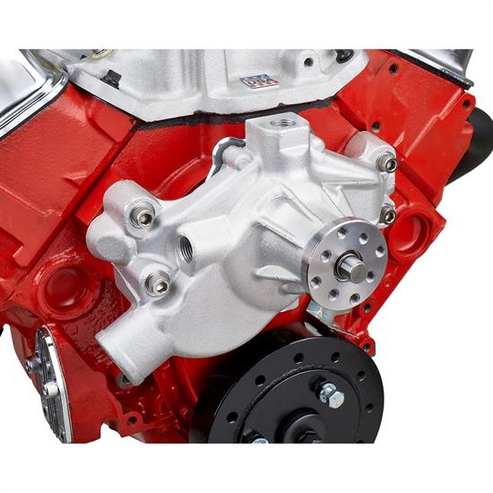 Bous Performance Chrome Aluminum Short Water Pump For Big Block Chevy 396-454-502 - View #5