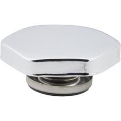 Hex Chrome Radiator Cap, 15 Lbs