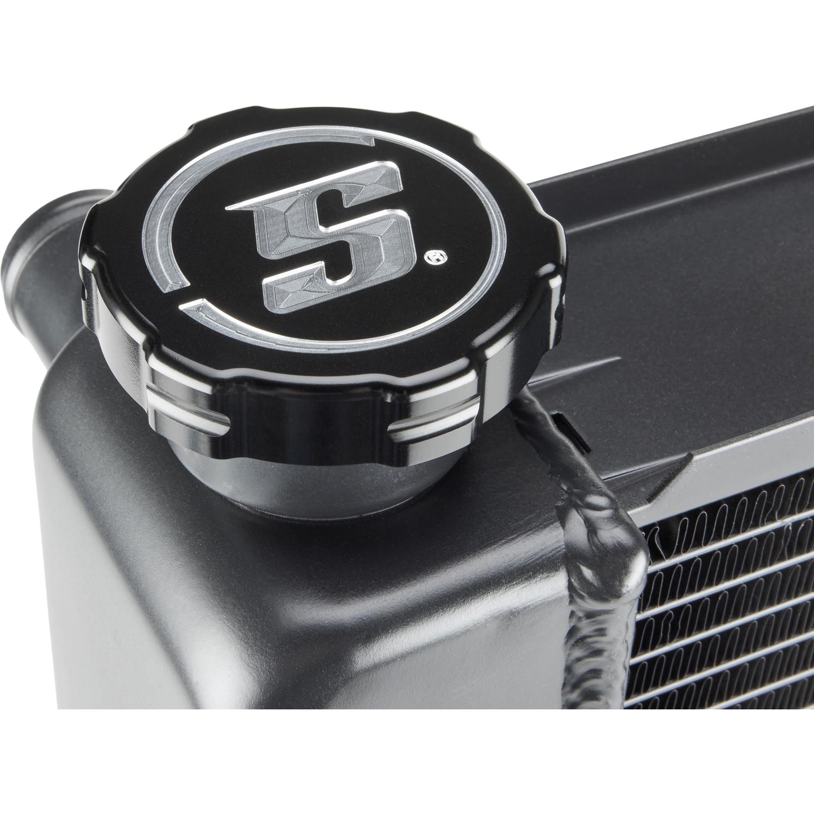 Devil Radiator Cap WindChill® Billet Aluminum Radiator Cap, 15 PSI, Black