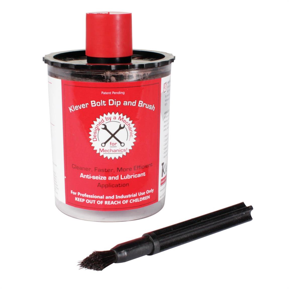 Klever Industrial Products 18338 AntiSeize Bolt Dip and Brush