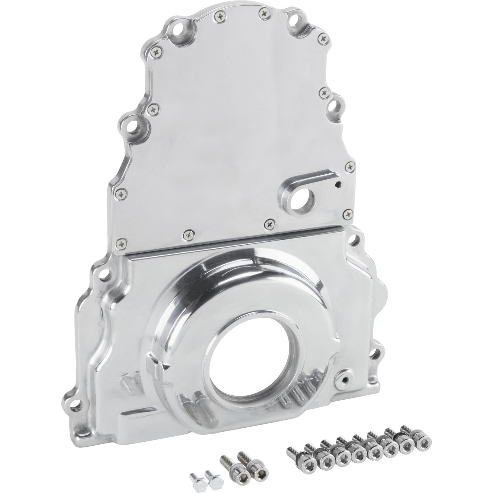 LS Two-Piece Timing Chain Cover W/ Sensor Hole