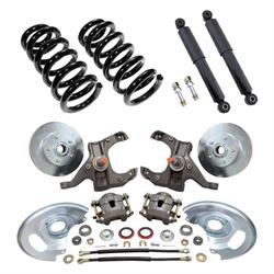 1963-70 Chevy C10 4.5 Drop Front End Kit w/ Disc Brakes, 5 on 5