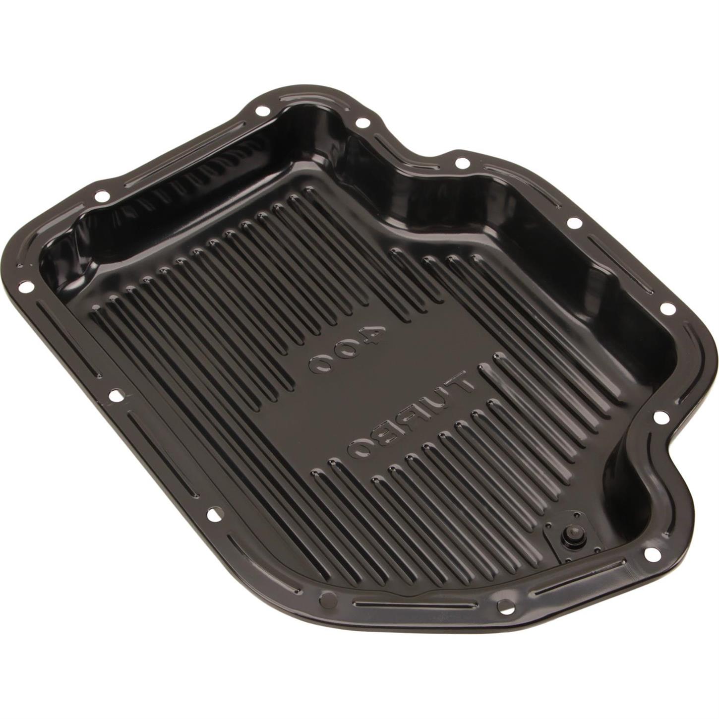 Turbo TH 400 Chrome Transmission Pan Trans TH400 DEEP