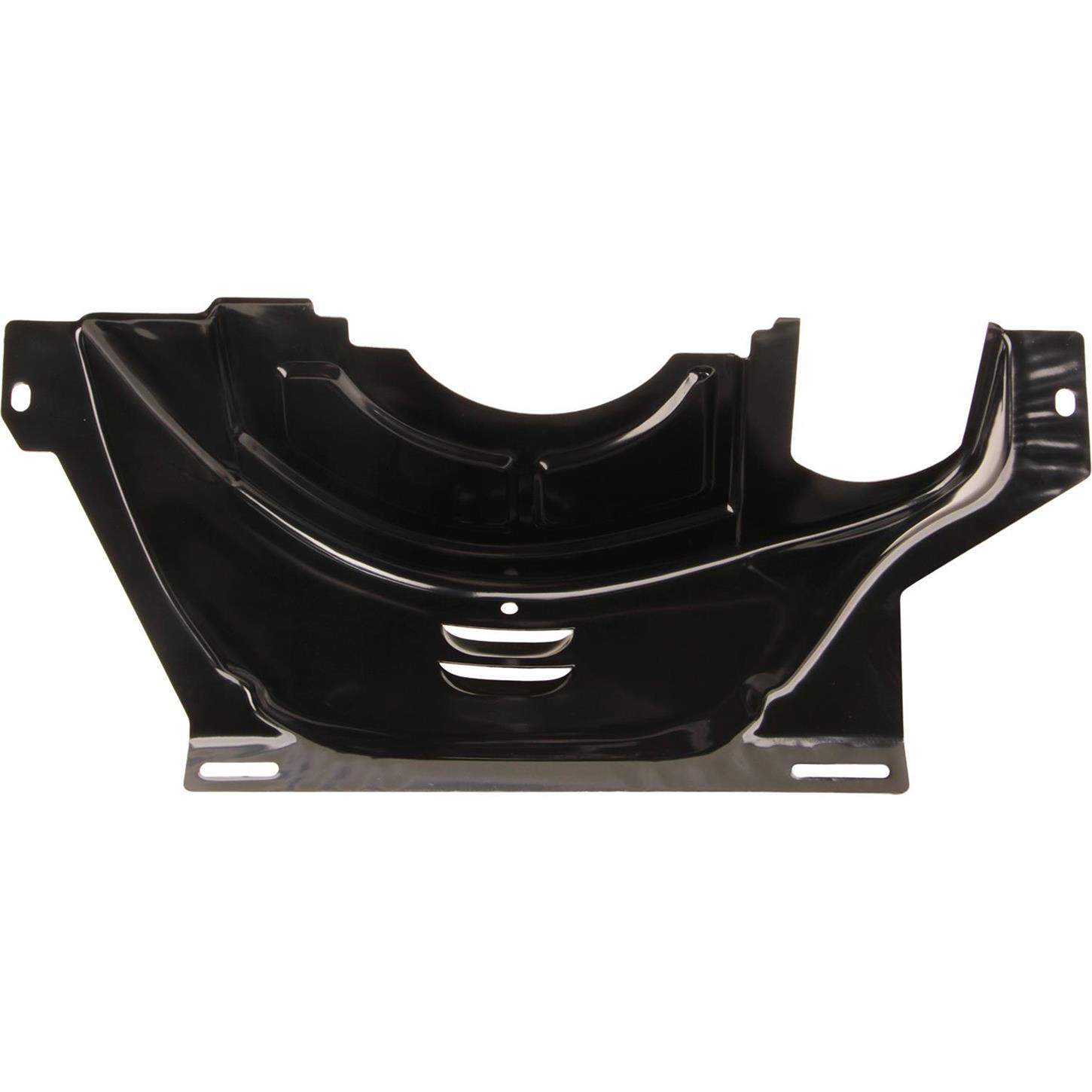 GM 700R4 Flywheel/Flexplate Dust Cover, Black Steel