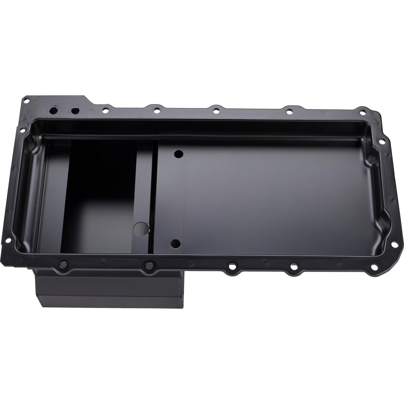 LS Engine Swap Conversion Low Profile Oil Pan, Black, 10 AN