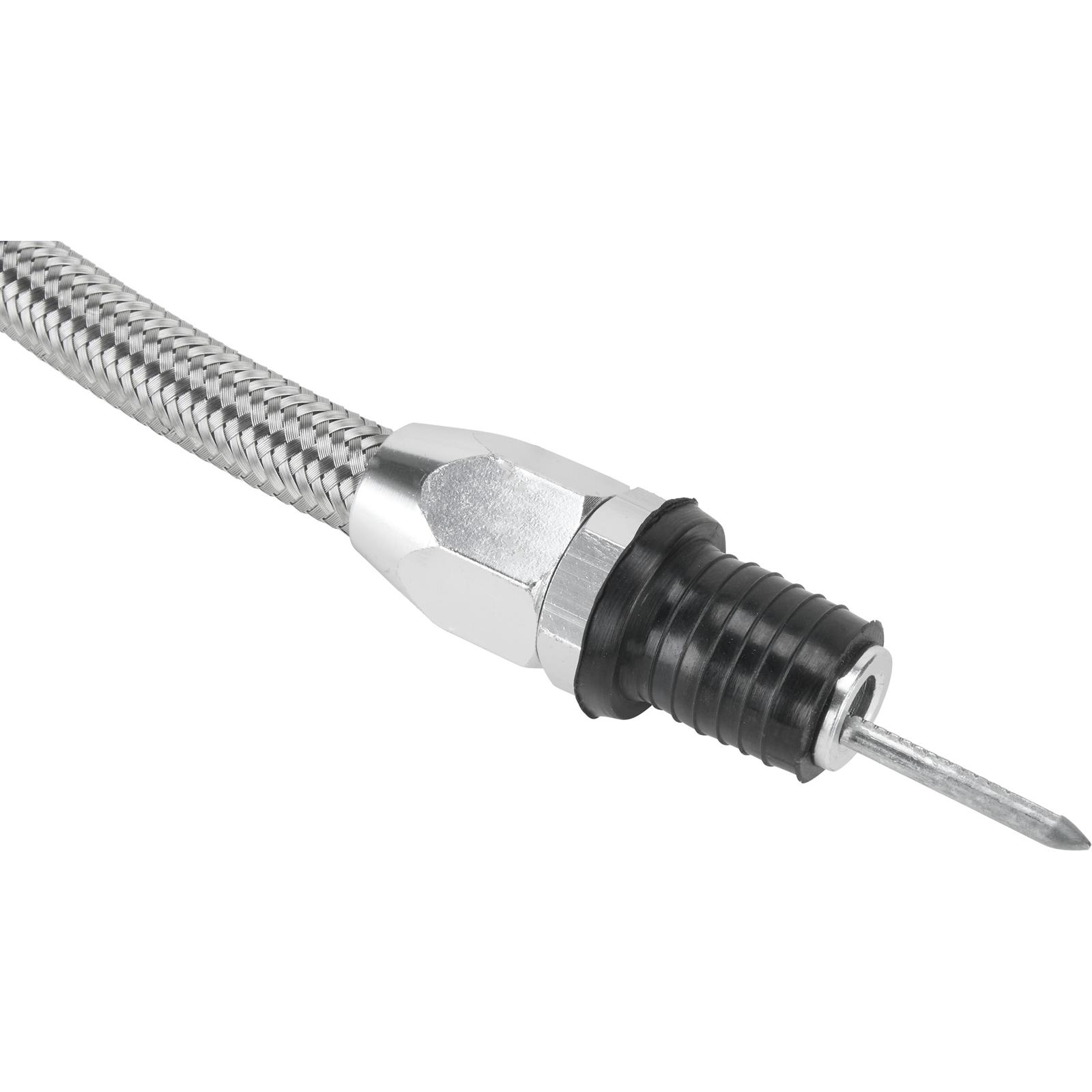 GM Powerglide Flexible 27 Inch Transmission Dipstick, Firewall Mount