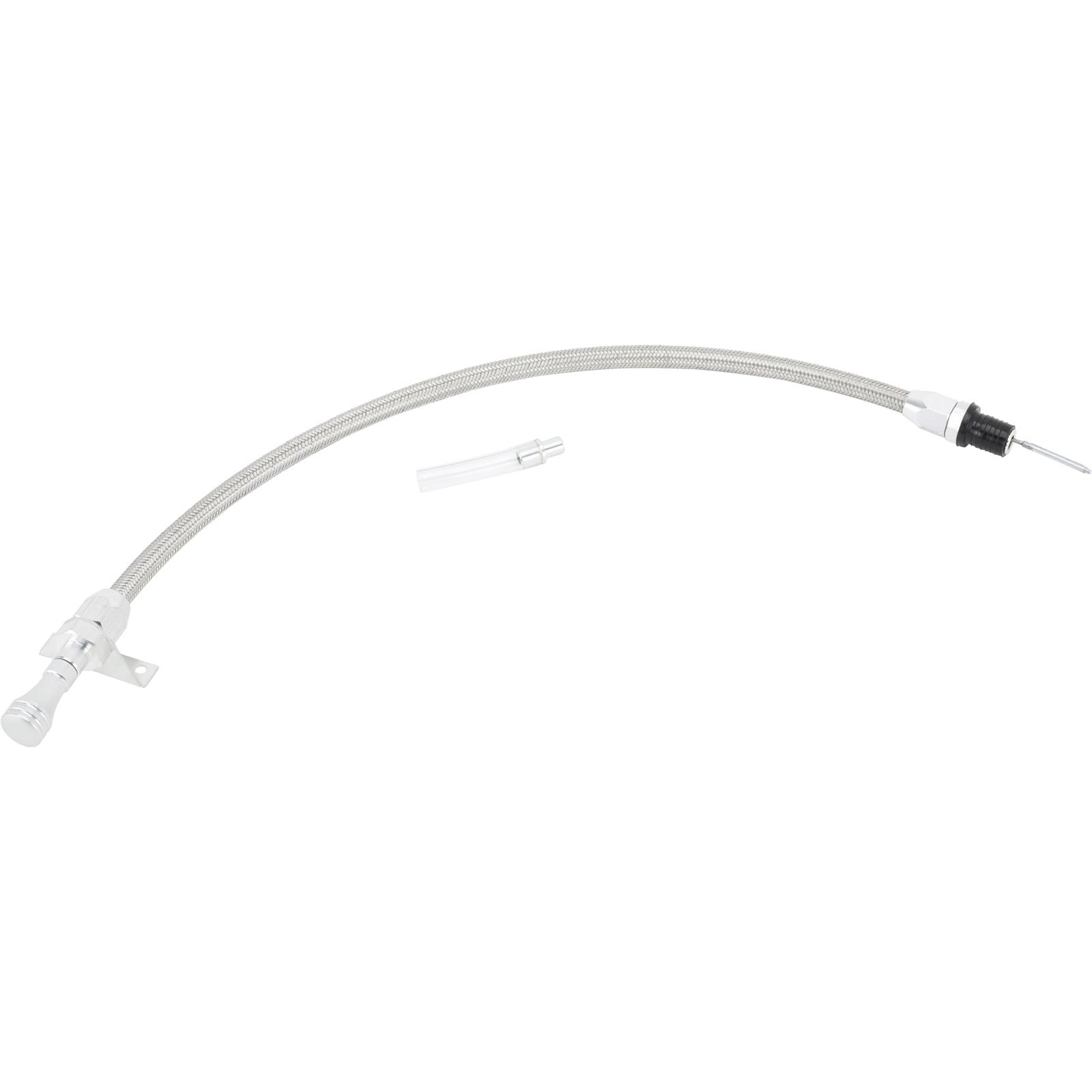 GM TH-350/TH-400 Flexible Transmission Dipstick, Firewall Mount