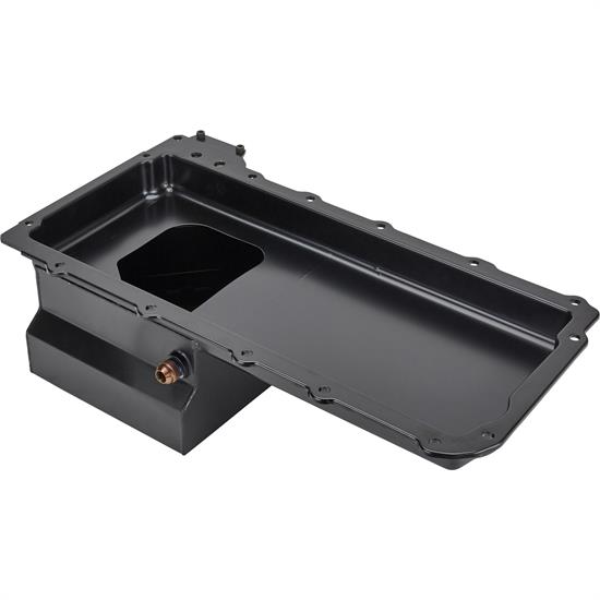 Turbo LS Swap Low Profile Oil Pan, AN 10 Turbo Drain, OEM Filter