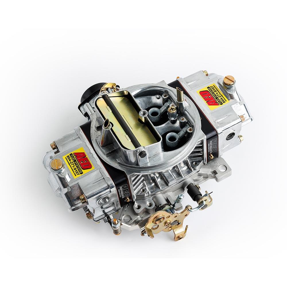 AED Performance 650HO-EC-BK Double Pumpe, 4-Barrel, Mechanical