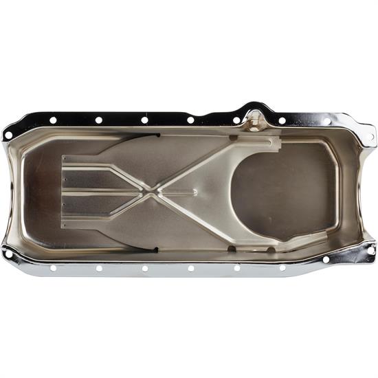 1986Up Small Block Chevy Chrome Oil Pan