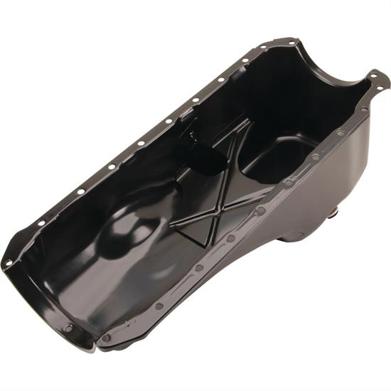 196590 Big Block Chevy 396454 Oil Pan, Black, 4 Quart