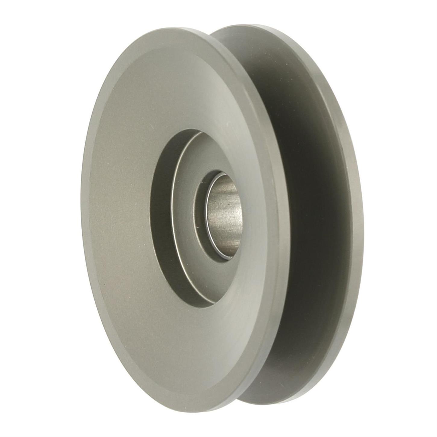 Powermaster 181 Aluminum V-Belt Alternator Pulley, 2.80 Inch Diameter
