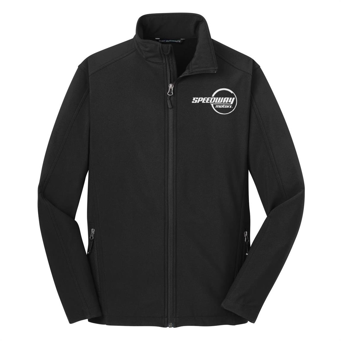 Speedway Motors Soft Shell Jacket, Black