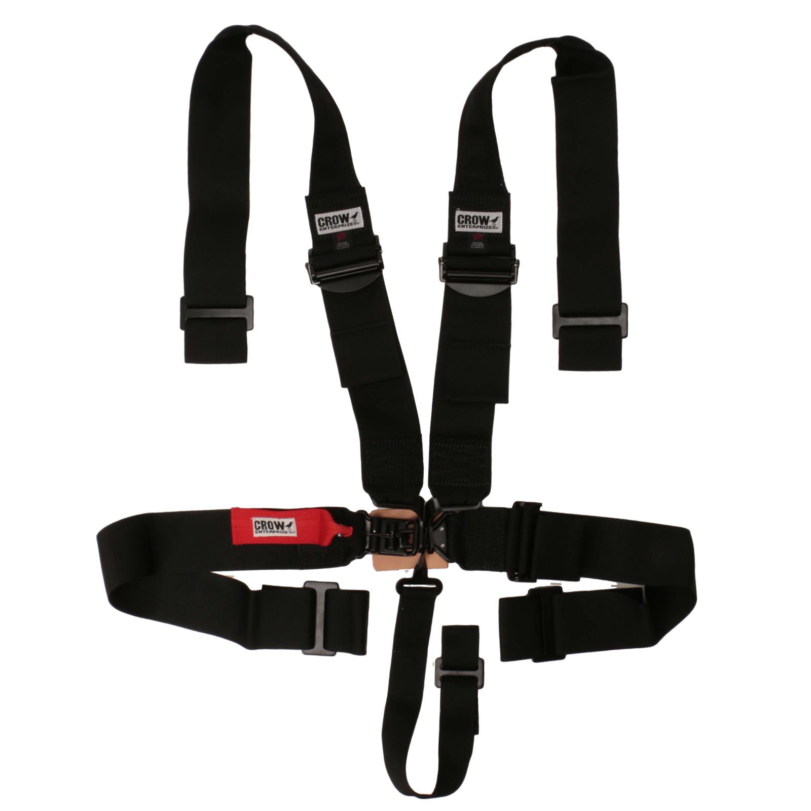 Crow Pro Series SFI 16.1 5Point Racing Harness, 3 Inch, Wrap