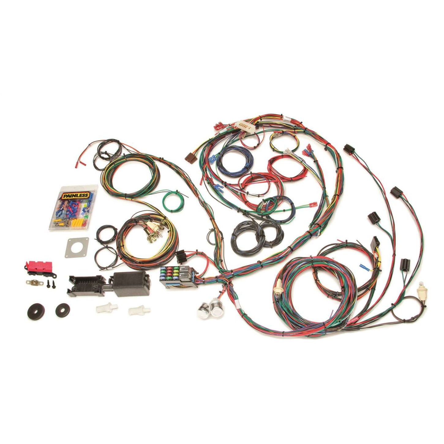 PWI20122 Direct Fit Chassis Harness for 1969-1970 Ford Mustang - 22 Circuits
