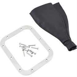 Rectangular Vinyl Shifter Boot, 6.75 x 5.25 Inch