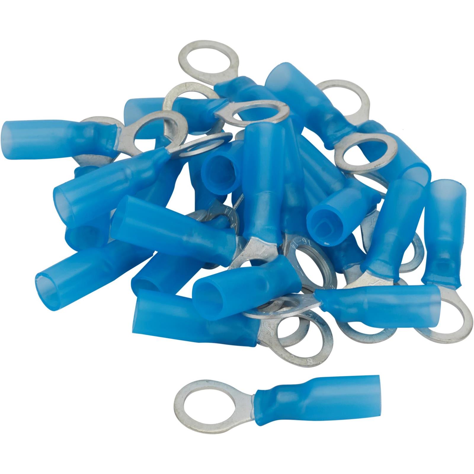 Pico 2224G 5/16 Ring Terminal Kit, Blue 1614 AWG, 25 Pc