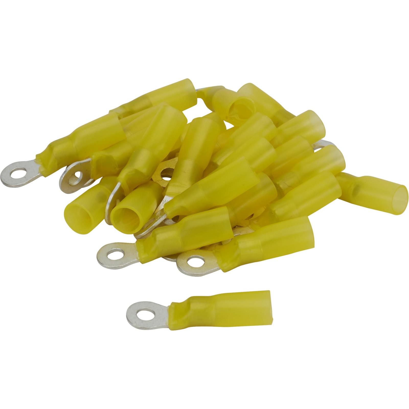 Pico 2230G Number 8 Ring Terminal Kit, Yellow 1210 AWG, 25 Pc