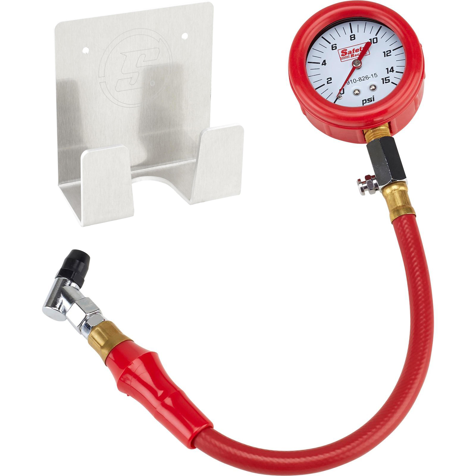 Tire Pressure Holder and Safety Racing Tire Pressure Gauge Kit
