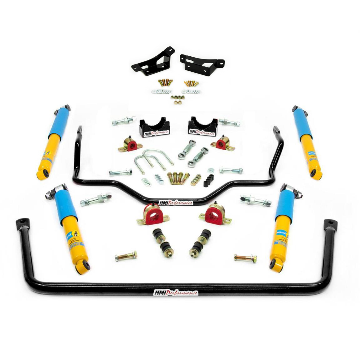 197387 C10 Stage 1 Handling Kit & Front Sway Bar Brackets, Black