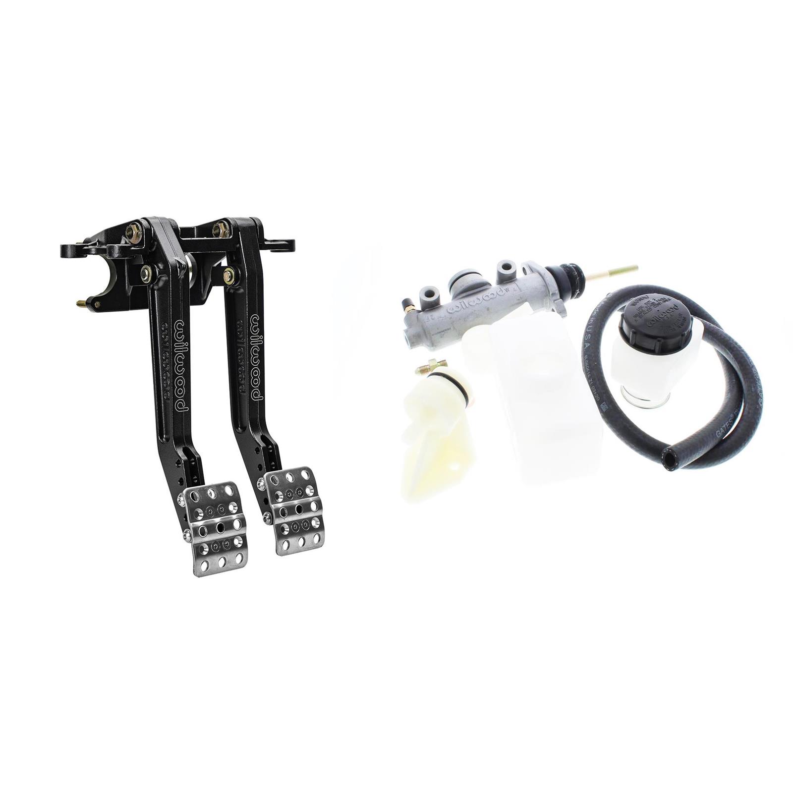 Wilwood Swing Mount Tandem Clutch/Brake Pedal w/Remote MC