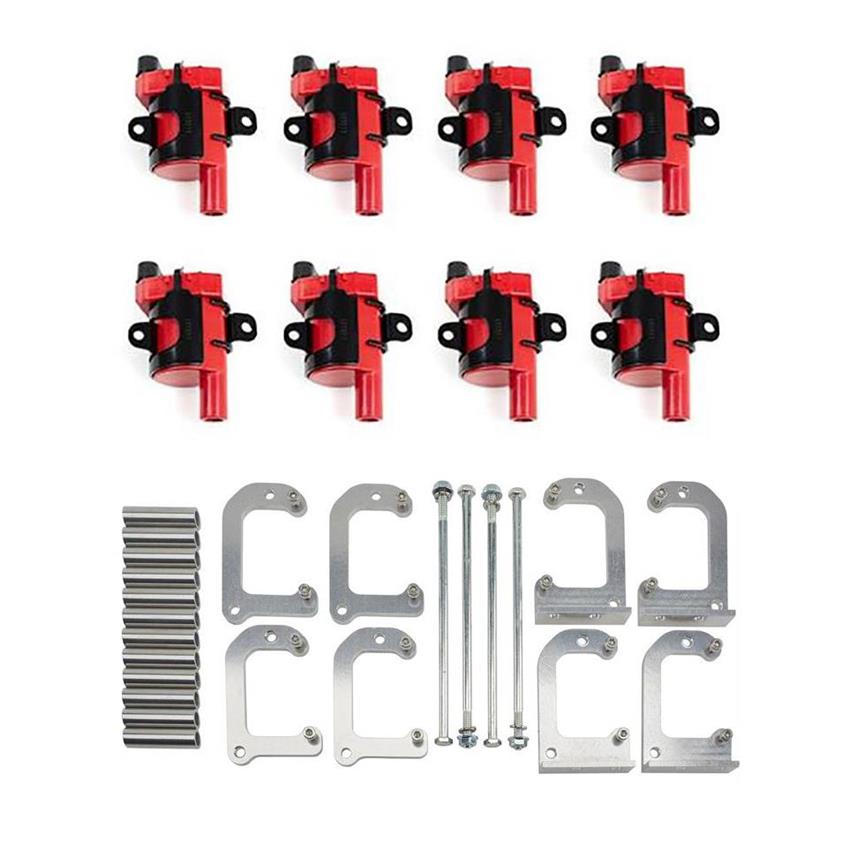 1999-07 GM LS Ignition Coil Set and Relocation Mount Bracket