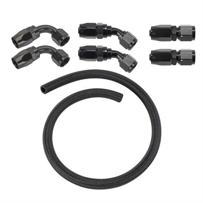 Twin Turbo Dual Oil Drain Line Kit