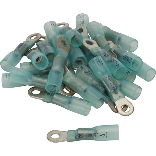 Pico 2821G Number 8 Ring Terminal Kit, Blue 1614 AWG, 25 Pc