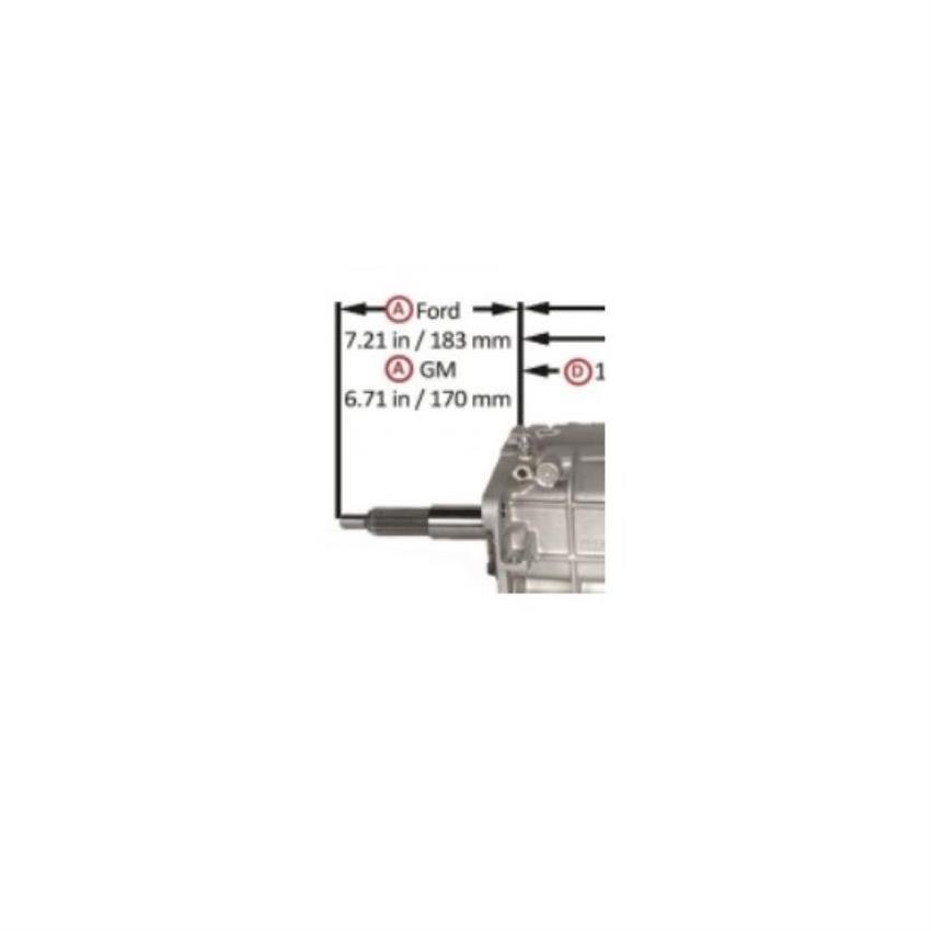 【11月購入】tmm TREMEC TCET17805 TKX 5-Speed Manual Transmission GM Mount